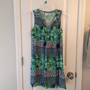 Old Navy Tropical Print Dress